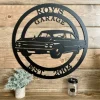 1961 Galaxie Metal Sign, Cut Metal Sign, Metal Wall Art, Metal House Sign