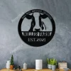 Dairy Cow Personalized Metal Farm Sign, Custom Name & Address Sign, Many Size Choices