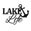 Lake Life Anchor Boat Ship Lake House Metal Sign Monogram