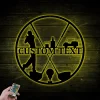 Custom Golf Sign With Led Lights,9th Hole Sign,golf Wall Art, Golf Sign, Father's Day Gift, Bar Sign, Golf Decoration, Custom Golf Sign