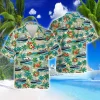 Cruise Ship Hawaiian Shirt For Men Women, Cruise Boat Summer Beach Shirt, Ship Aloha Shirts, Tropical Pattern Button Down Short Sleeve Hawaiian Shirt