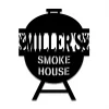 Personalized Smoke House Bar Grill Metal Sign Monogram