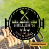 Personalized Name Bar Grill Metal Sign Monogram, Custom Outdoor Bbq, Barbecue
