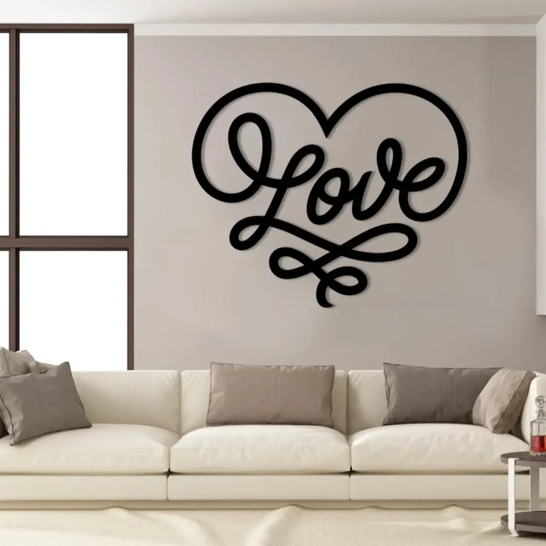 Valentines Day Metal Sign, Home Decor For Him, Her, Husband, Wife, Wedding Wall Art