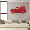 Truck Heart Valentines Day Metal Sign, Home Decor Gift, Wedding Wall Art