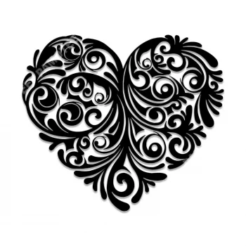 Heart Valentines Metal Sign, Decor Gift For Him, Her, Husband, Wife, Anniversary Wall Art