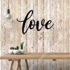 Love Valentines Day Metal Wall Art, Gift Ideas For Couples