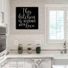 This Kitchen Is Seasoned With Love Cooking Chef Metal Art