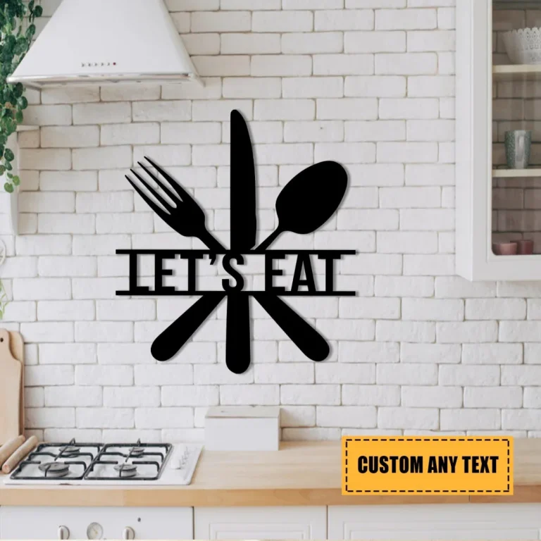 Personalized Cooking Chef Metal Sign, Custom Restaurant, Housewarming Wall Decor, Wedding Art Gift For Him/her