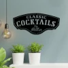 Personalized Cocktails Metal Bar Sign, Custom Pub, Tap
