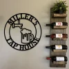 Personalized Beer Metal Bar Sign, Pub, Tap, Lounge, Cafe, Home Wall Decor, Wedding Art Gift For Him/her