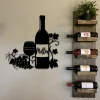 Personalized Grape Cellar Wine Metal Bar Sign, Pub, Tap, Cafe, Home Decor, Wedding, Anniversary Art Gift For Him/her