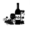 Personalized Grape Cellar Wine Metal Bar Sign, Pub, Tap, Cafe, Home Decor, Wedding, Anniversary Art Gift For Him/her