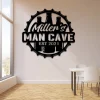 Personalized Beer Man Cave Metal Bar Sign