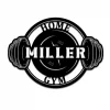Personalized Metal Gym Sign, Custom Fitness Center, Cross Fit Club