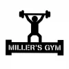 Metal Gym Sign, Custom Fitness Center, Home Decor, Wedding, Anniversary Art Gift For Him/her