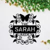 Personalized Metal Garden Sign, Home Decor, Wedding Gift For Her, Gardening Lovers