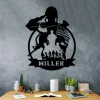 Personalized Name Vietnam Veteran Metal Sign