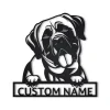 Mastiff Dog Breed Personalized Metal Wall Decor, Cut Metal Sign, Metal Wall Art, Metal House Sign