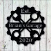 Personalized Metal Garage Metal Sign, Cut Metal Sign, Metal Wall Art, Metal House Sign