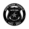 Custom Newyork Police Sheriff Metal Wall Decor, Father's Day Gift