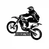 Customized Biking Man Motorcycle Metal Sign, Gift Ideas For Biker