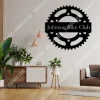 Customized Sprocket Of Bicycle Metal Art, Bike Lovers Plaque Gift