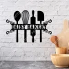 Custom Utensils Bakery Metal Sign, Home, Kitchen Wall Decor