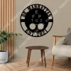 Customized Optometrist Doctor Metal Art, Opthamologist Clinic Wall Hanging