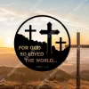 For God So Loved The World John 3:16 Metal Art, Jesus Wall Decor