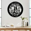 Custom Family Members Tree Of Life Metal Sign, Housewarming Plaque