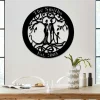 Personalized Family Tree Of Life Metal Art, Housewarming Anniversary Gift