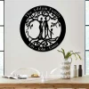 Custom Parents And Child Tree Of Life Metal Sign, Nature Wall Art