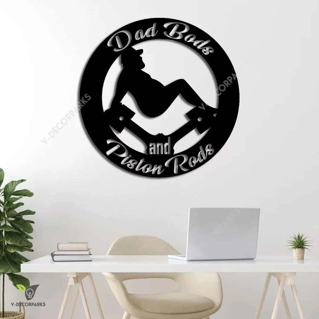 21eee_77d43608-aad0-48b9-9c6f-aed73f9a0e7d.webp Custom Dad Bods And Piston Rods Metal Wall Art, Personalized Dad Garage Metal Sign, Father's Day Man Cave Wall Decor