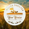 Custom Poultry, Hen House Metal Sign, Chicken, Poultry, Hen House Welded Farm Art