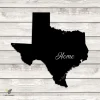 Custom State Home Texas Metal Sign, States Indoor Artwork