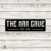 Customized Date The Man Cave Metal Sign, Man Cave Metallic Plaque For Him