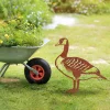 Rustic Canada Goose Metal Garden Art, Canada Goose Lake, Pond Decorative Stake