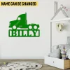 Customized Semi Truck, Big Rig Truck Metal Art, Semi Truck, Truck Driver Stainless Artwork For Son