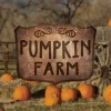 Rusty Color Pumpkin Farm Metal Sign, Pumpkin Farm Vintage Decoration For Farmer
