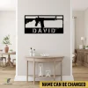 Customized Ar 15 Armory Metal Wall Decor, Ar 15 Armory Large Wall Hanging