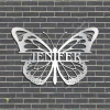 Custom Butterfly Metal Wall Decoration, Butterfly Modern Accent