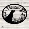 Custom Labrador Dog Duck Hunting Metal Wall Decor, Labrador Gate Accent