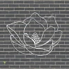 Magnolia Flower Metal Art, Magnolia Gardening House Accent