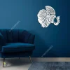 Betta Fish Metal Wall Decoration, Betta Fish Decorative Plaque