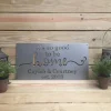 It's So Good To Be Home, Cut Metal Sign, Metal Wall Art, Metal House Sign