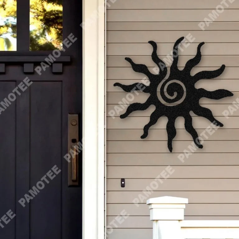 Kokopelli Sun American Native Metal Art, Indigenous American Metal Sign