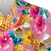 Bakery Pineapple Pink Hawaii Shirt, Summer Shirt, Aloha Shirt For Mens, Womens