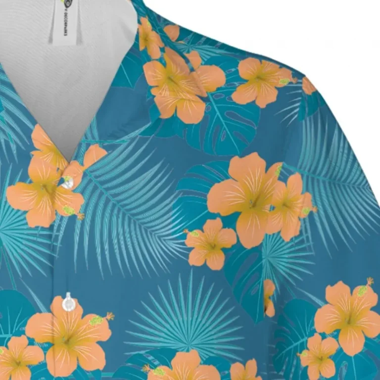 Yellow Flowers Hawaiian Shirt, Father's Day Gift, Aloha Shirt For Mens, Womens