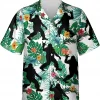 Bigfoot Rock Tropical Pattern Hawaiian Shirt For Men Women, Bigfoot Shirt, Sasquatch Summer Aloha Shirt, Beach Style Button Down Shirt